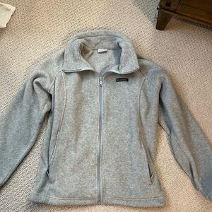 Spring Columbia Womens Gray Fleece Jacket